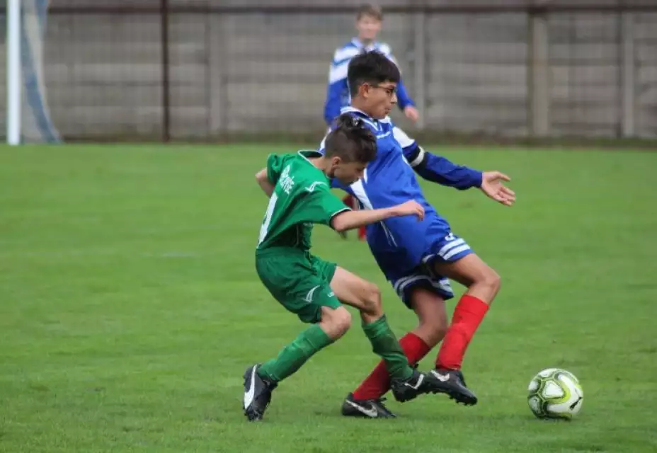 Starší žáci nestačili na spojený tým Merklín/Hroznětín a prohráli 0:4